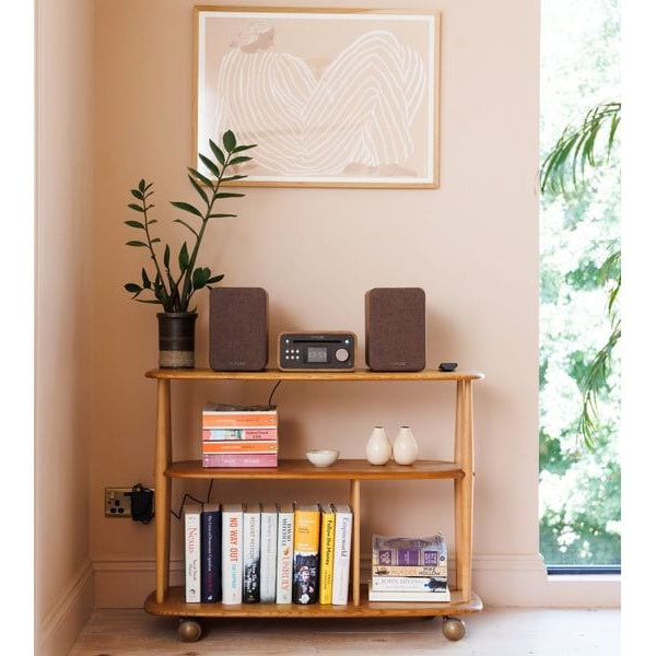 Pure Micro-HiFi Anlage Classic Stereo Mini Walnuss