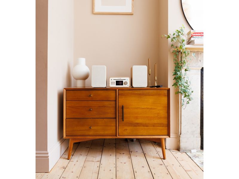 Pure Micro-HiFi Anlage Classic Stereo Mini Eiche