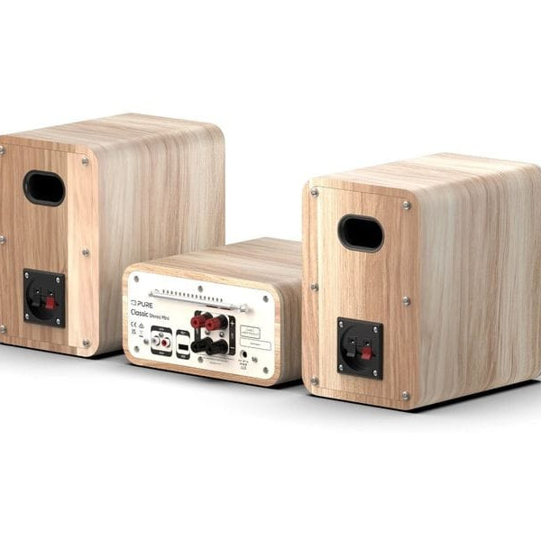 Pure Micro-HiFi Anlage Classic Stereo Mini Eiche