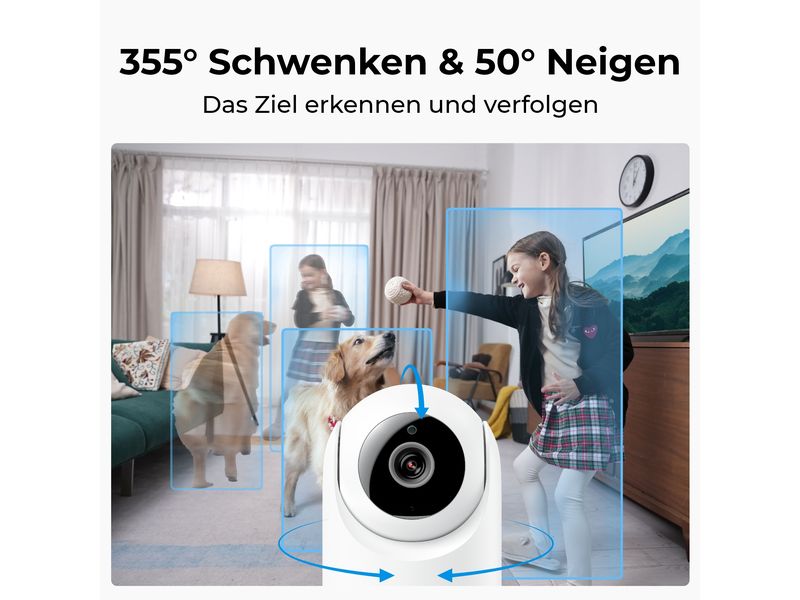 Reolink Netzwerkkamera E331 2K+/5 MP