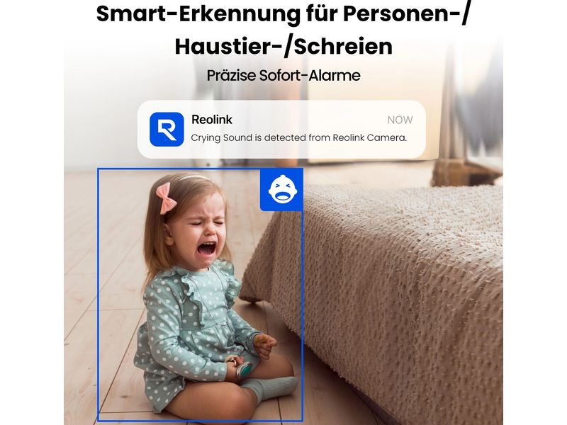 Reolink Netzwerkkamera E331 2K+/5 MP