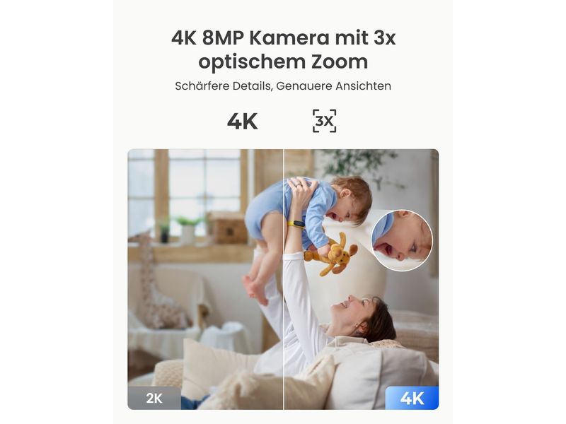 Reolink Netzwerkkamera E340 4K/ 8 MP