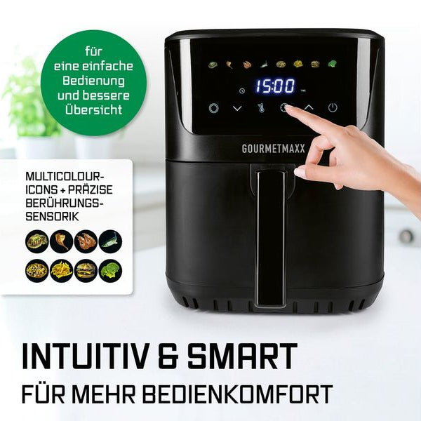 GOURMETmaxx Heissluft-Fritteuse 6.5 l