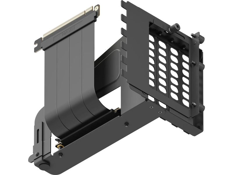 HAVN Universal Vertical GPU Kit Schwarz