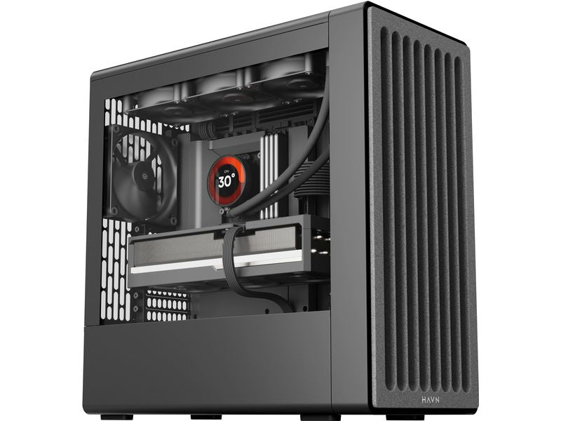 HAVN PC-Gehäuse BF 360 Flow Schwarz