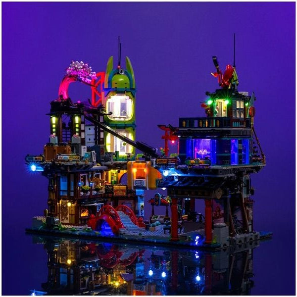 Light My Bricks LED-Licht-Set für LEGO® 71799 Die Märkte von NINJAGO City