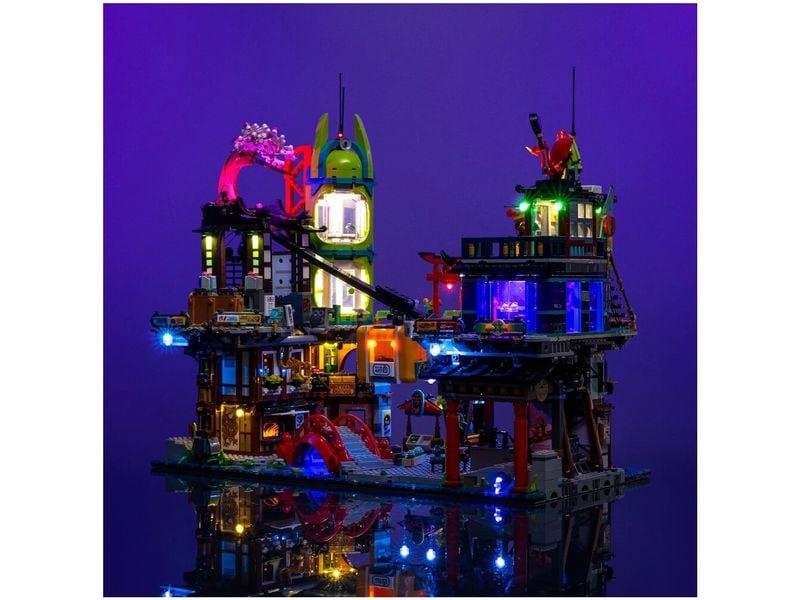 Light My Bricks LED-Licht-Set für LEGO® 71799 Die Märkte von NINJAGO City