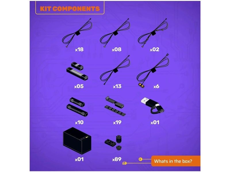 Light My Bricks LED-Licht-Set für LEGO® 76300 Batman Arkham Asylum