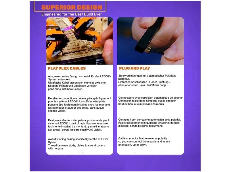 Light My Bricks LED-Licht-Set für LEGO® 75331 Star Wars – The Razor Crest