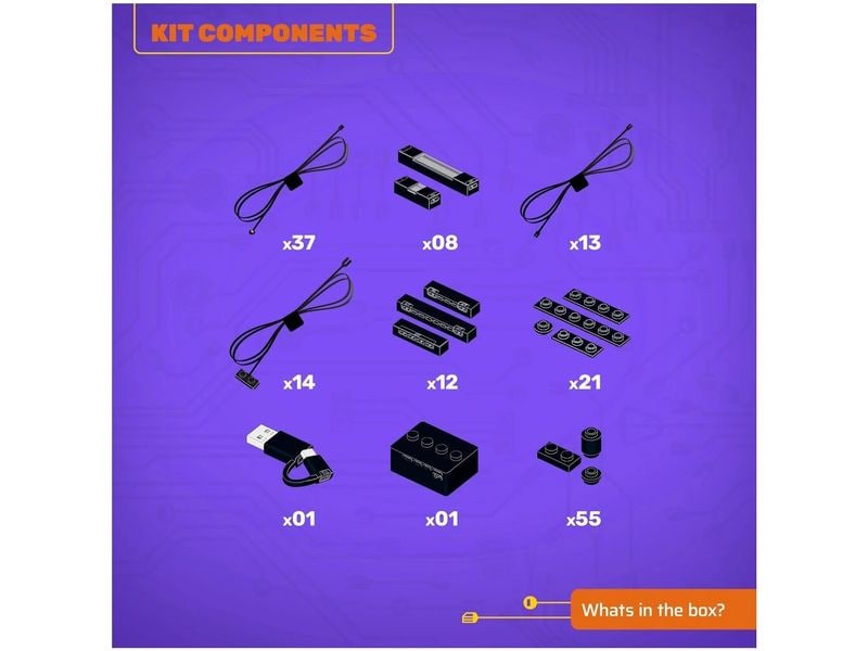 Light My Bricks LED-Licht-Set für LEGO® 71799 Die Märkte von NINJAGO City