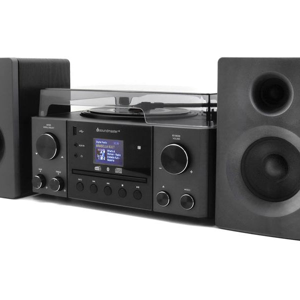 soundmaster Stereoanlage MCD1950SW Schwarz