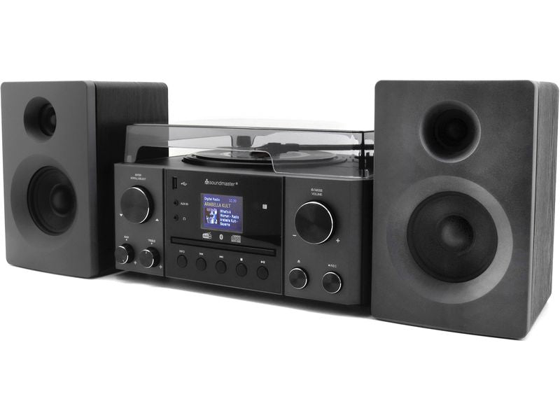 soundmaster Stereoanlage MCD1950SW Schwarz