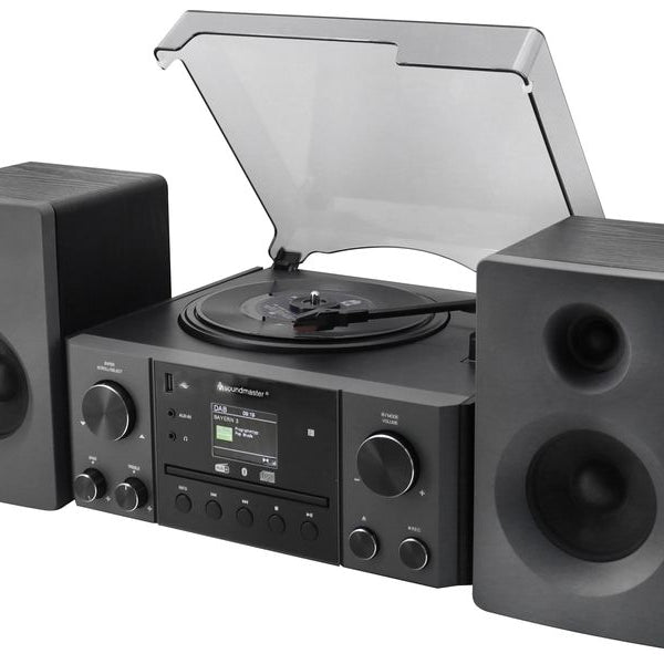 soundmaster Stereoanlage MCD1950SW Schwarz