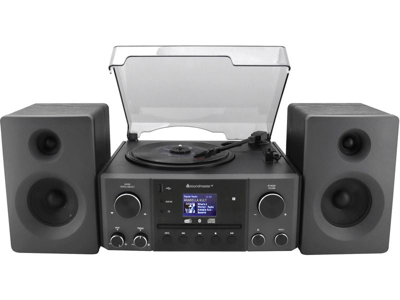 soundmaster Stereoanlage MCD1950SW Schwarz