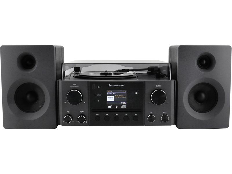 soundmaster Stereoanlage MCD1950SW Schwarz