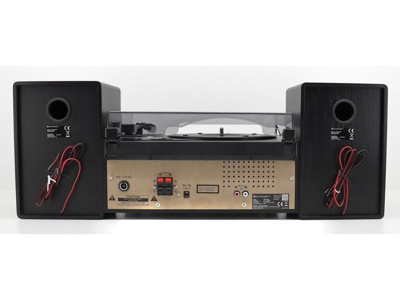 soundmaster Stereoanlage MCD1950SW Schwarz
