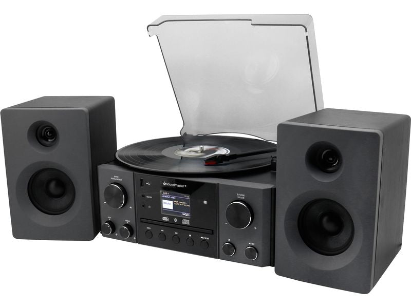 soundmaster Stereoanlage MCD1950SW Schwarz