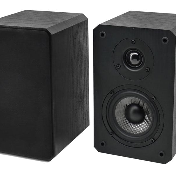 soundmaster Regallautsprecher Paar LS5050SW Schwarz