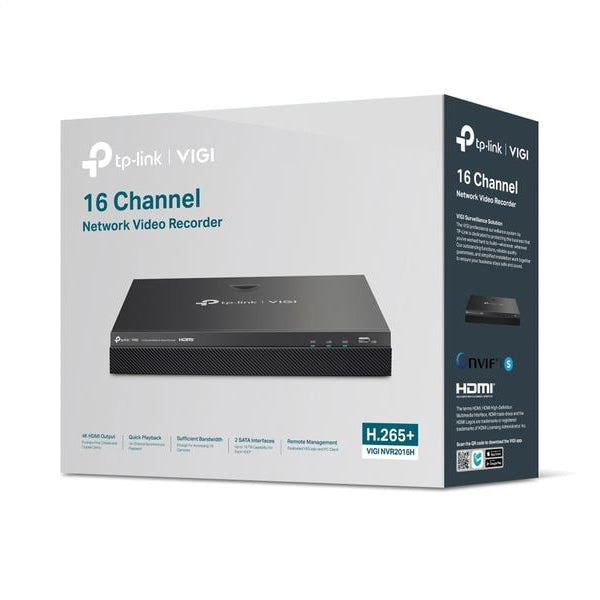 TP-Link Netzwerkrekorder VIGI NVR2016H 0 TB, 16 Kanal