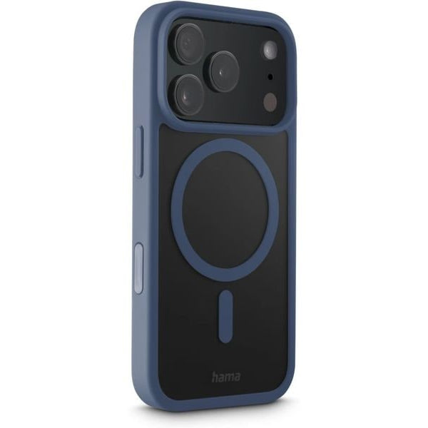 Hama Back Cover Frame Protect iPhone 17 Pro Blau