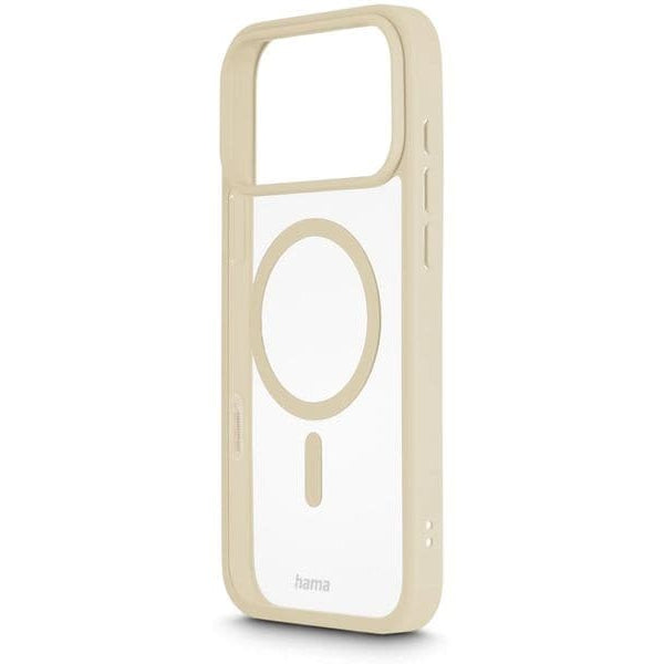 Hama Back Cover Frame Protect iPhone 17 Pro Max Beige