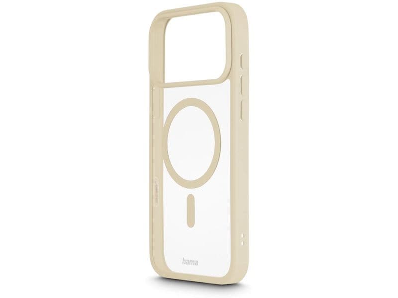 Hama Back Cover Frame Protect iPhone 17 Pro Max Beige