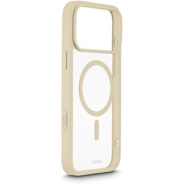 Hama Back Cover Frame Protect iPhone 17 Pro Max Beige