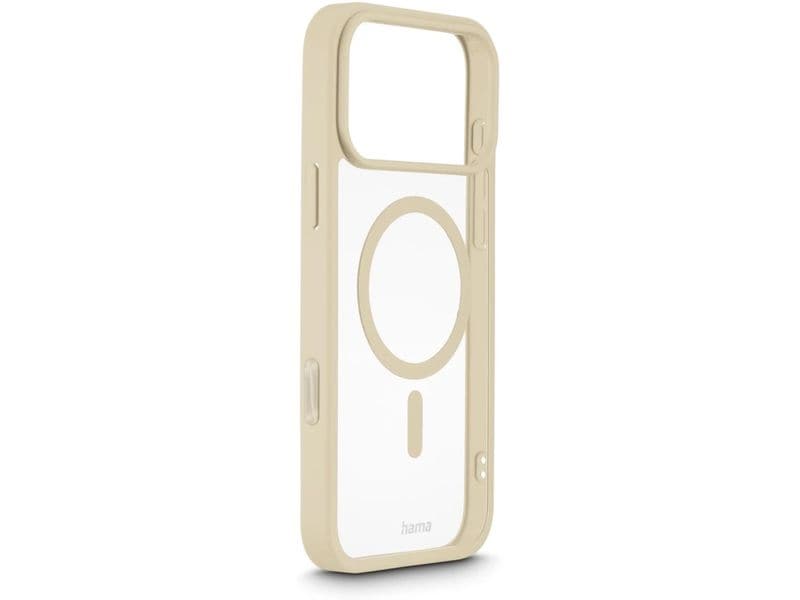 Hama Back Cover Frame Protect iPhone 17 Pro Max Beige
