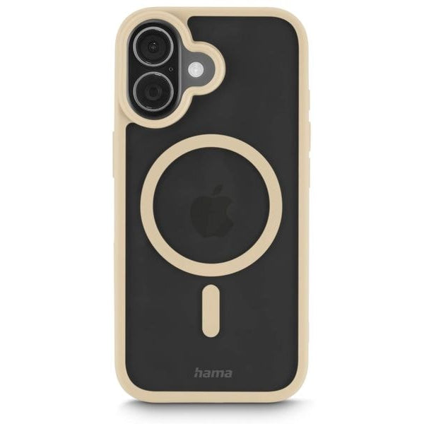 Hama Back Cover Frame Protect iPhone 17 Beige