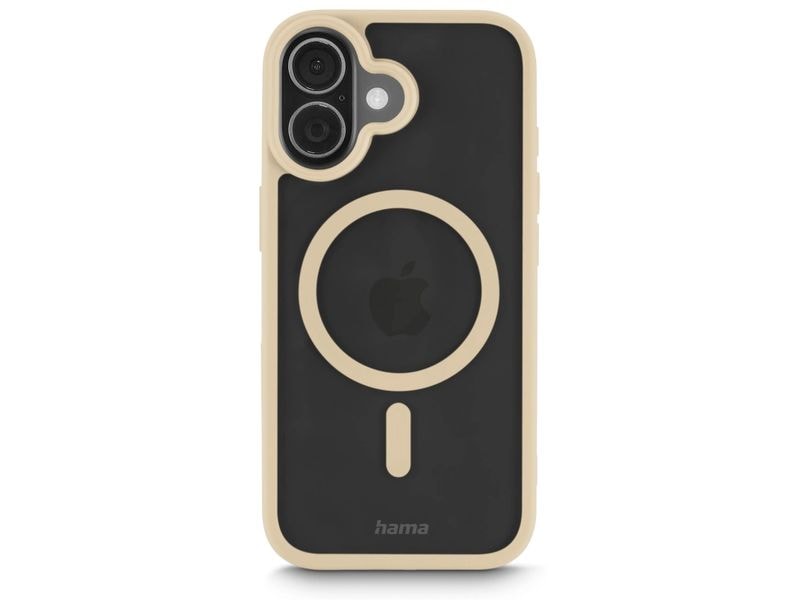 Hama Back Cover Frame Protect iPhone 17 Beige