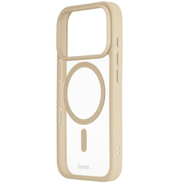 Hama Back Cover Frame Protect iPhone 17 Pro Beige