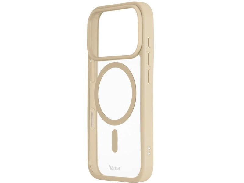 Hama Back Cover Frame Protect iPhone 17 Pro Beige