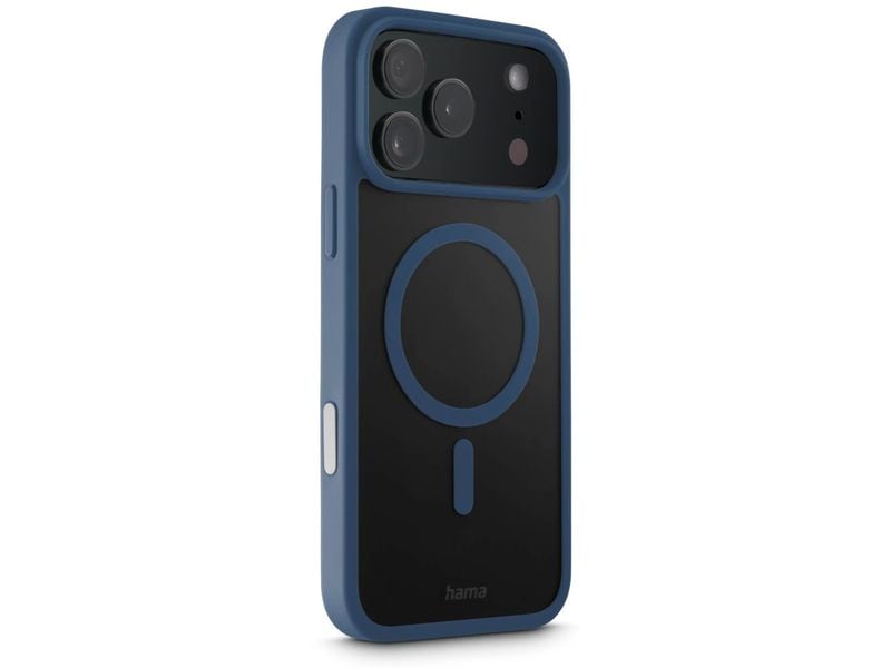 Hama Back Cover Frame Protect iPhone 17 Pro Max Blau