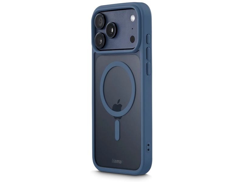 Hama Back Cover Frame Protect iPhone 17 Pro Max Blau