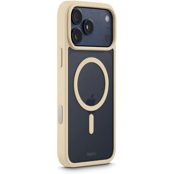 Hama Back Cover Frame Protect iPhone 17 Pro Max Beige