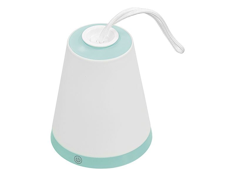 STEFFEN Tischleuchte LED 1W Mini Lantern 40 türkisblau