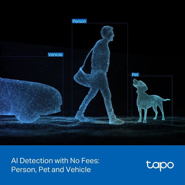 TP-Link Netzwerkkamera Tapo C545D Outdoor Dual-Lens Pan/Tilt