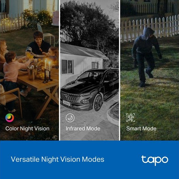 TP-Link Netzwerkkamera Tapo C545D Outdoor Dual-Lens Pan/Tilt