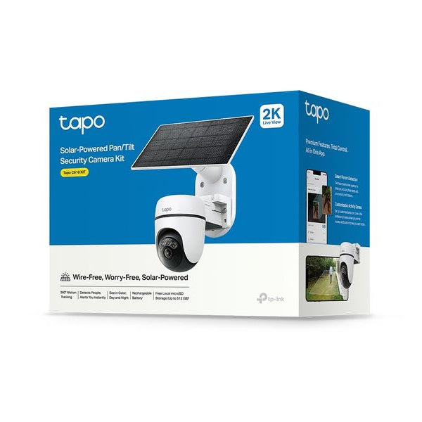 TP-Link Netzwerkkamera Tapo C610 KIT 2K Solarbetrieben WLAN