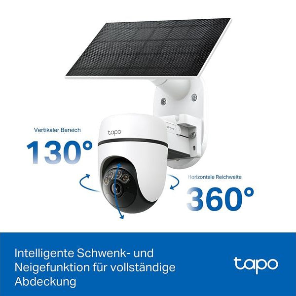 TP-Link Netzwerkkamera Tapo C610 KIT 2K Solarbetrieben WLAN