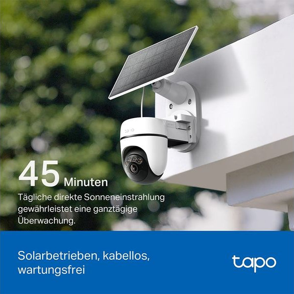 TP-Link Netzwerkkamera Tapo C610 KIT 2K Solarbetrieben WLAN