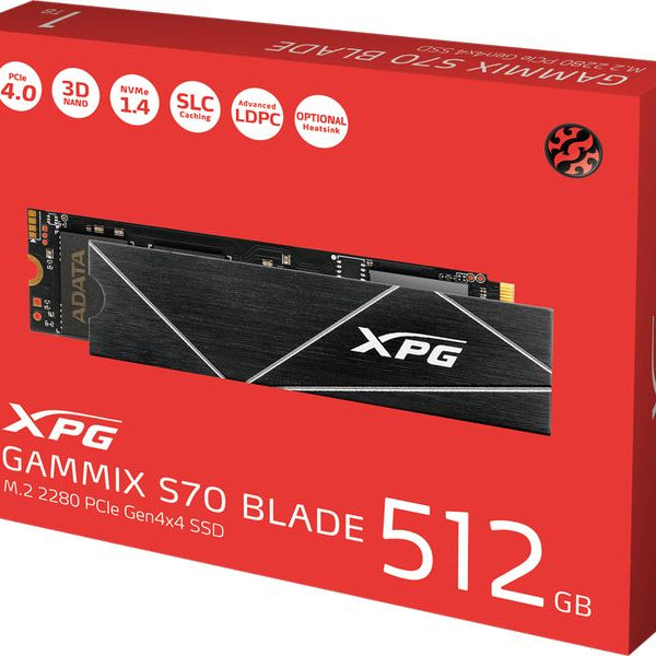 ADATA SSD XPG Gammix S70 Blade M.2 2280 NVMe 512 GB