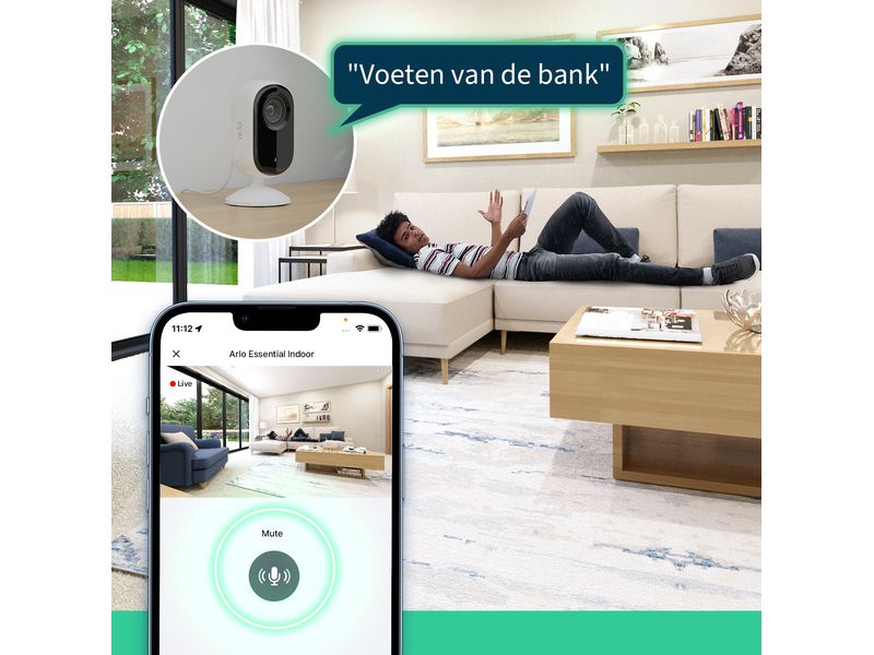 Arlo VMC3060 Indoor 2K-Kamera