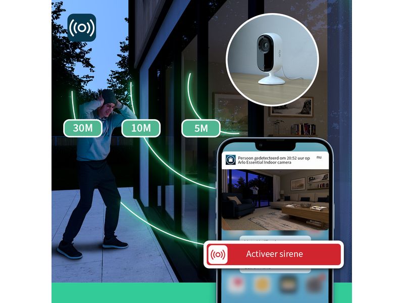 Arlo VMC3060 Indoor 2K-Kamera