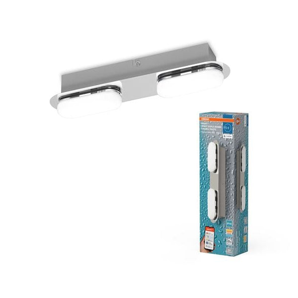 OSRAM Badezimmerleuchte SMART+ Matter Orbis Wall Duplo 300 mm, TW