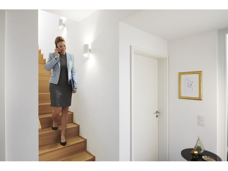 OSRAM Wandleuchte SMART+ Matter Wall Twist White 200 x 112 mm, TW