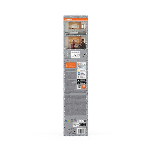 OSRAM Badezimmerleuchte SMART+ Matter Orbis Wall Duplo 450 mm, TW