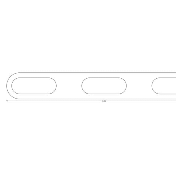 OSRAM Badezimmerleuchte SMART+ Matter Orbis Wall Duplo 450 mm, TW
