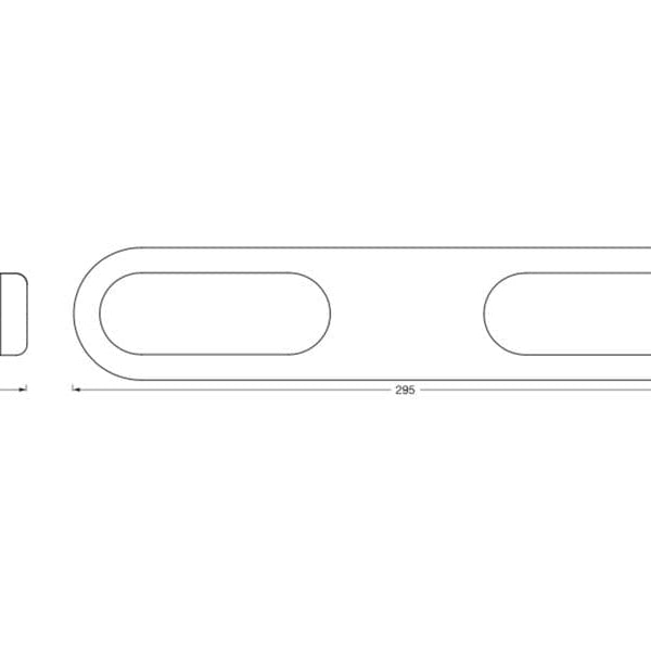 OSRAM Badezimmerleuchte SMART+ Matter Orbis Wall Duplo 300 mm, TW