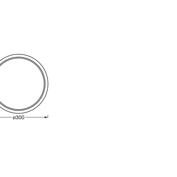OSRAM Badezimmerleuchte SMART+ Orbis Disc 30 cm, TW